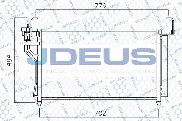 J. Deus 754M42 Радіатор кондиціонера (Конденсатор) 754M42: Приваблива ціна - Купити в Україні на EXIST.UA!