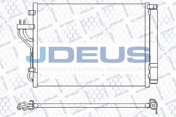J. Deus 754M44 Радіатор кондиціонера (Конденсатор) 754M44: Купити в Україні - Добра ціна на EXIST.UA!