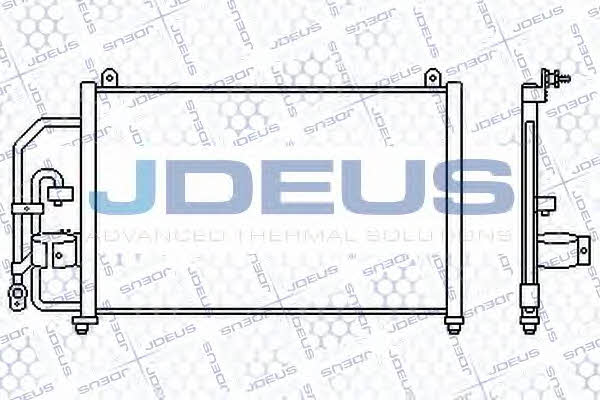 J. Deus 756M05 Радіатор кондиціонера (Конденсатор) 756M05: Купити в Україні - Добра ціна на EXIST.UA!