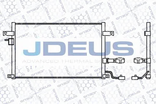 J. Deus 756M09 Радіатор кондиціонера (Конденсатор) 756M09: Приваблива ціна - Купити в Україні на EXIST.UA!