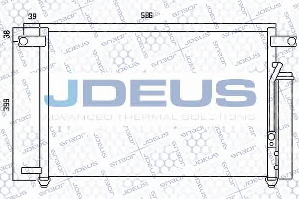 J. Deus 756M10 Радіатор кондиціонера (Конденсатор) 756M10: Купити в Україні - Добра ціна на EXIST.UA!