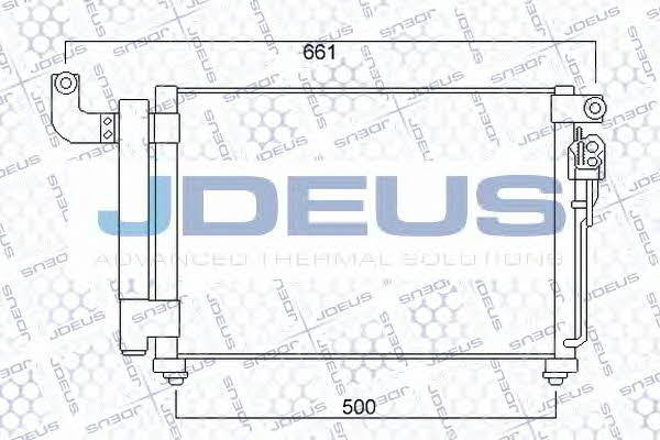 J. Deus 765M05 Радіатор кондиціонера (Конденсатор) 765M05: Купити в Україні - Добра ціна на EXIST.UA!