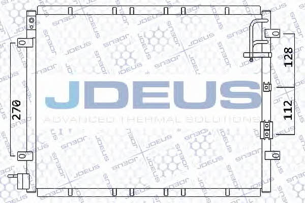 J. Deus 765M12 Радіатор кондиціонера (Конденсатор) 765M12: Купити в Україні - Добра ціна на EXIST.UA!