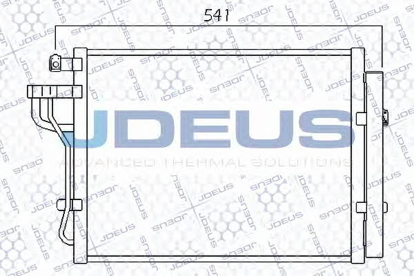 J. Deus 765M25 Радіатор кондиціонера (Конденсатор) 765M25: Купити в Україні - Добра ціна на EXIST.UA!