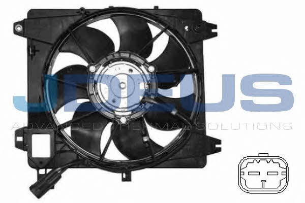 J. Deus EV070150 Вентилятор радіатора охолодження EV070150: Купити в Україні - Добра ціна на EXIST.UA!