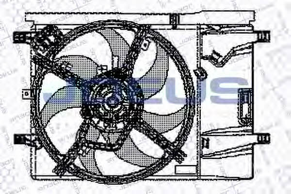 J. Deus EV11M680 Вентилятор радіатора охолодження EV11M680: Купити в Україні - Добра ціна на EXIST.UA!