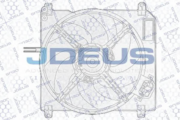 J. Deus EV811300 Вентилятор радіатора охолодження EV811300: Купити в Україні - Добра ціна на EXIST.UA!
