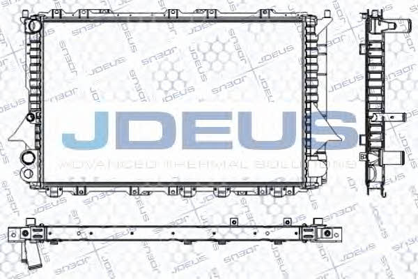 J. Deus RA0010130 Радіатор охолодження двигуна RA0010130: Купити в Україні - Добра ціна на EXIST.UA!
