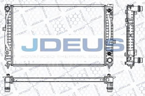 J. Deus RA0010220 Радіатор охолодження двигуна RA0010220: Купити в Україні - Добра ціна на EXIST.UA!
