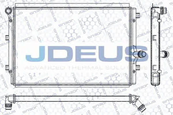 J. Deus RA0010320 Радіатор охолодження двигуна RA0010320: Купити в Україні - Добра ціна на EXIST.UA!