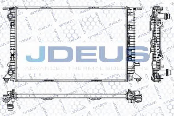J. Deus RA0010430 Радіатор охолодження двигуна RA0010430: Купити в Україні - Добра ціна на EXIST.UA!