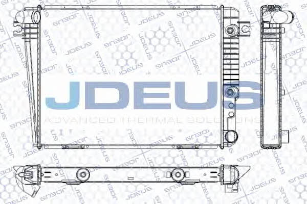 J. Deus RA0050130 Радіатор охолодження двигуна RA0050130: Приваблива ціна - Купити в Україні на EXIST.UA!