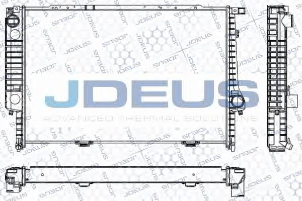 J. Deus RA0050180 Радіатор охолодження двигуна RA0050180: Купити в Україні - Добра ціна на EXIST.UA!