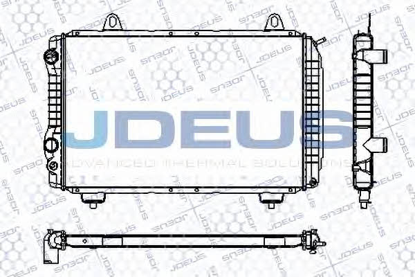 J. Deus RA0110101 Радіатор охолодження двигуна RA0110101: Купити в Україні - Добра ціна на EXIST.UA!