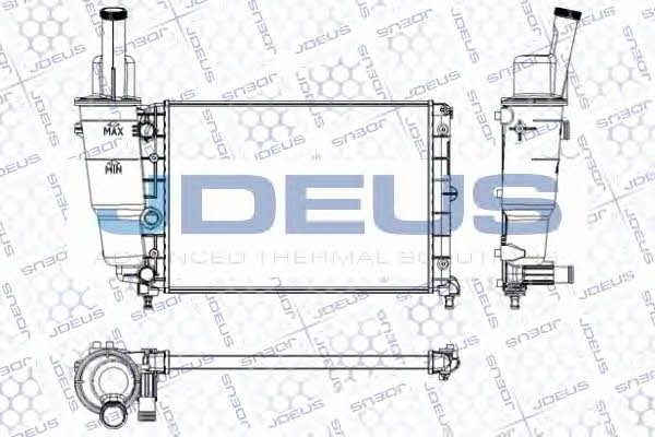 J. Deus RA0110300 Радіатор охолодження двигуна RA0110300: Купити в Україні - Добра ціна на EXIST.UA!
