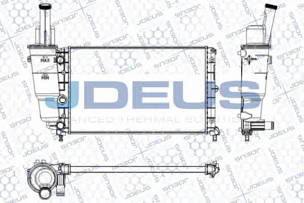 J. Deus RA0110340 Радіатор охолодження двигуна RA0110340: Купити в Україні - Добра ціна на EXIST.UA!