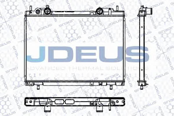 J. Deus RA0110450 Радіатор охолодження двигуна RA0110450: Приваблива ціна - Купити в Україні на EXIST.UA!