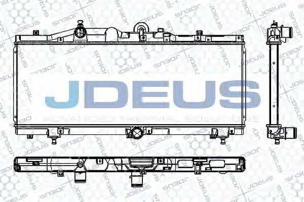 J. Deus RA0110460 Радіатор охолодження двигуна RA0110460: Купити в Україні - Добра ціна на EXIST.UA!