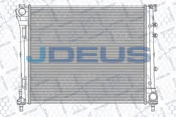 J. Deus RA0111250 Радіатор охолодження двигуна RA0111250: Купити в Україні - Добра ціна на EXIST.UA!
