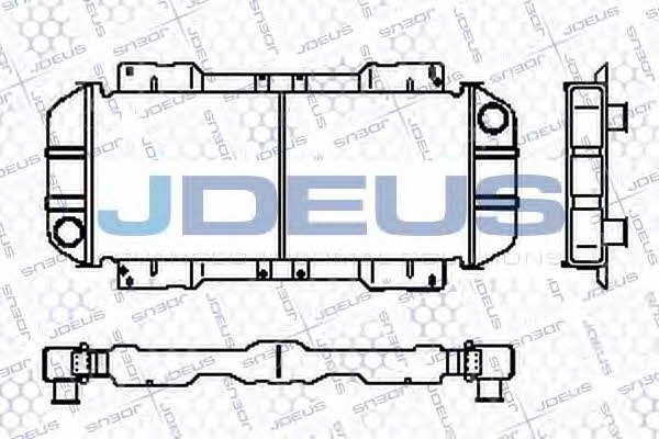 J. Deus RA0120331 Радіатор охолодження двигуна RA0120331: Приваблива ціна - Купити в Україні на EXIST.UA!