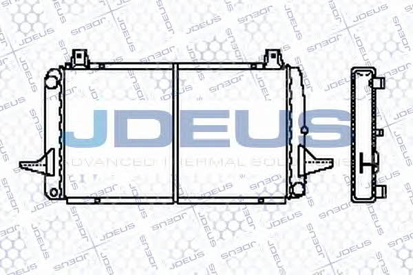 J. Deus RA0120430 Радіатор охолодження двигуна RA0120430: Купити в Україні - Добра ціна на EXIST.UA!