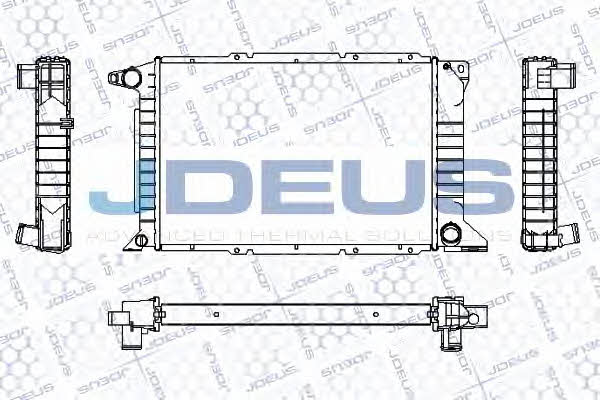 J. Deus RA0120990 Радіатор охолодження двигуна RA0120990: Купити в Україні - Добра ціна на EXIST.UA!