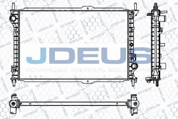 J. Deus RA0121090 Радіатор охолодження двигуна RA0121090: Купити в Україні - Добра ціна на EXIST.UA!
