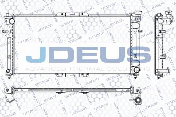 J. Deus RA0160120 Радіатор охолодження двигуна RA0160120: Купити в Україні - Добра ціна на EXIST.UA!