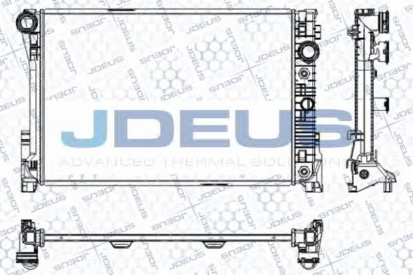 J. Deus RA0170920 Радіатор охолодження двигуна RA0170920: Купити в Україні - Добра ціна на EXIST.UA!