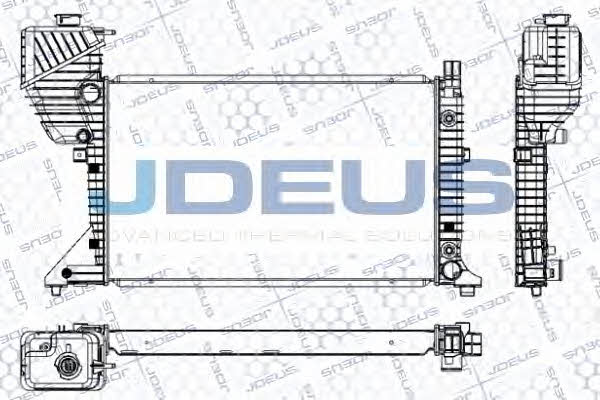 J. Deus RA0171020 Радіатор охолодження двигуна RA0171020: Купити в Україні - Добра ціна на EXIST.UA!