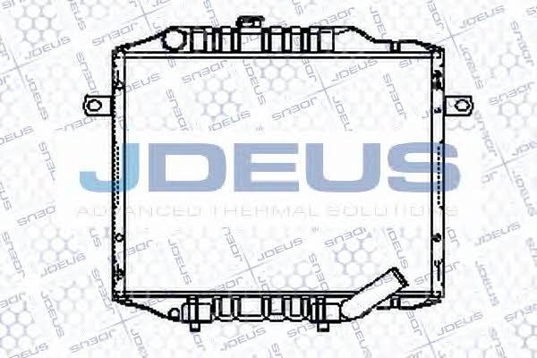 J. Deus RA0180110 Радіатор охолодження двигуна RA0180110: Купити в Україні - Добра ціна на EXIST.UA!