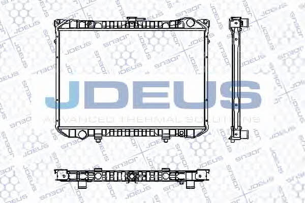 J. Deus RA0190160 Радіатор охолодження двигуна RA0190160: Купити в Україні - Добра ціна на EXIST.UA!