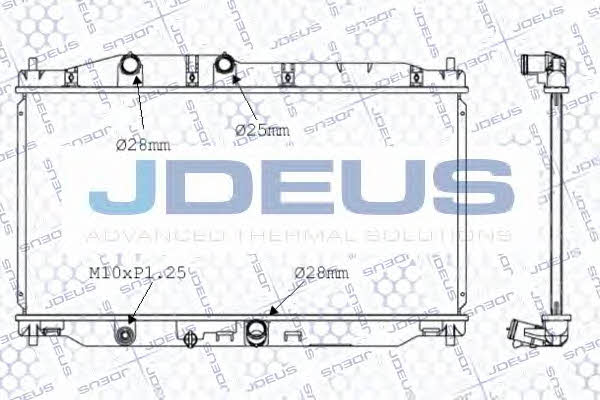 J. Deus 013M41 Радіатор охолодження двигуна 013M41: Купити в Україні - Добра ціна на EXIST.UA!