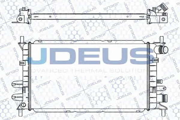 J. Deus 012M61 Радіатор охолодження двигуна 012M61: Купити в Україні - Добра ціна на EXIST.UA!