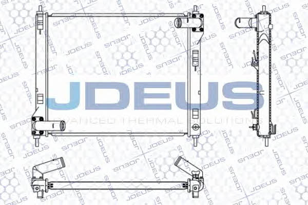 J. Deus 019M44 Радіатор охолодження двигуна 019M44: Купити в Україні - Добра ціна на EXIST.UA!