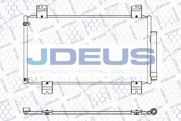 J. Deus 713M35 Радіатор кондиціонера (Конденсатор) 713M35: Купити в Україні - Добра ціна на EXIST.UA!