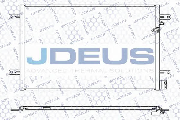 J. Deus 701M25 Радіатор кондиціонера (Конденсатор) 701M25: Купити в Україні - Добра ціна на EXIST.UA!
