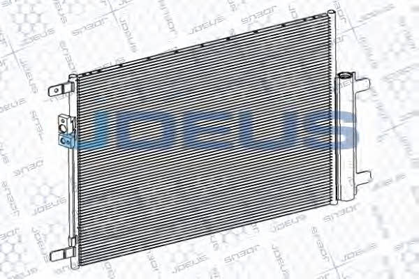 J. Deus RA7111400 Радіатор кондиціонера (Конденсатор) RA7111400: Купити в Україні - Добра ціна на EXIST.UA!