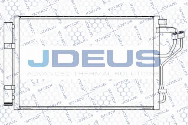 J. Deus 754M50 Радіатор кондиціонера (Конденсатор) 754M50: Купити в Україні - Добра ціна на EXIST.UA!