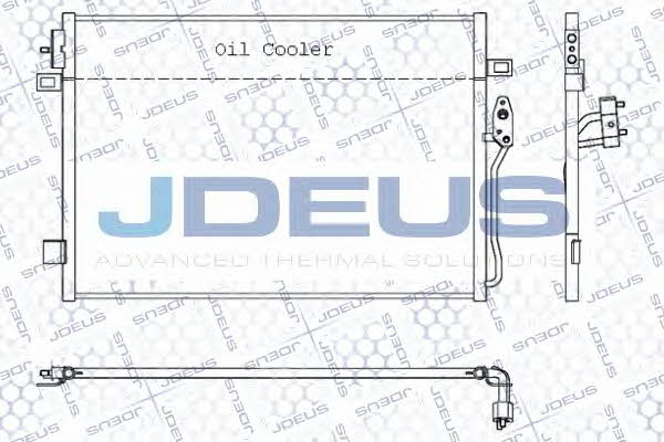 J. Deus 711M64 Радіатор кондиціонера (Конденсатор) 711M64: Приваблива ціна - Купити в Україні на EXIST.UA!