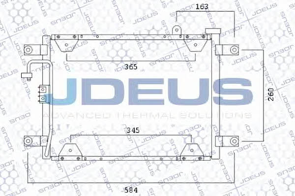 J. Deus 742M16 Радіатор кондиціонера (Конденсатор) 742M16: Купити в Україні - Добра ціна на EXIST.UA!