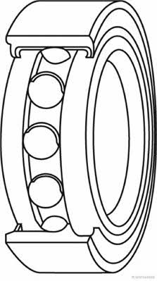 Jakoparts J4717003 Підшипник маточини колеса, комплект J4717003: Купити в Україні - Добра ціна на EXIST.UA!