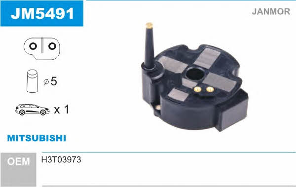 Janmor JM5491 Котушка запалювання JM5491: Купити в Україні - Добра ціна на EXIST.UA!
