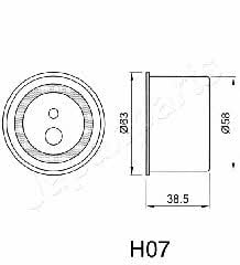 Купити Japanparts BE-H07 за низькою ціною в Україні!