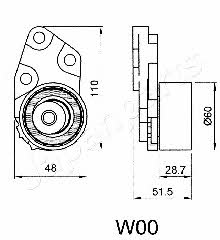 Купити Japanparts BE-W00 за низькою ціною в Україні!