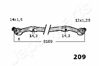 CR209 Japanparts Тяга рулевая поперечная