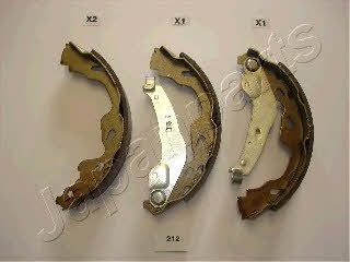 GF212AF Japanparts Колодки тормозные барабанные, комплект