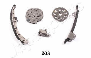 Комплект цепи ГРМ Toyota Yaris (Тойота Ярис): KDK203 Japanparts Комплект цепи ГРМ