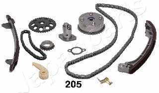Комплект ланцюга ГРМ Toyota Previa (Тойота Прев'ю): KDK205V Japanparts Комплект ланцюга ГРМ