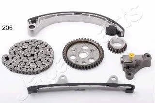 Комплект цепи ГРМ Тойота: KDK206 Japanparts Комплект цепи ГРМ